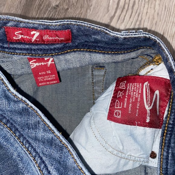 Straight Fit Seven7 Jeans with stretch - Picture 8 of 9